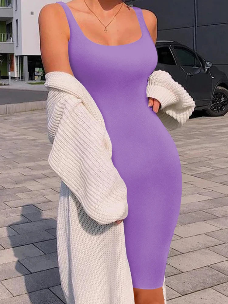 Tank Top Sleeveless Dress