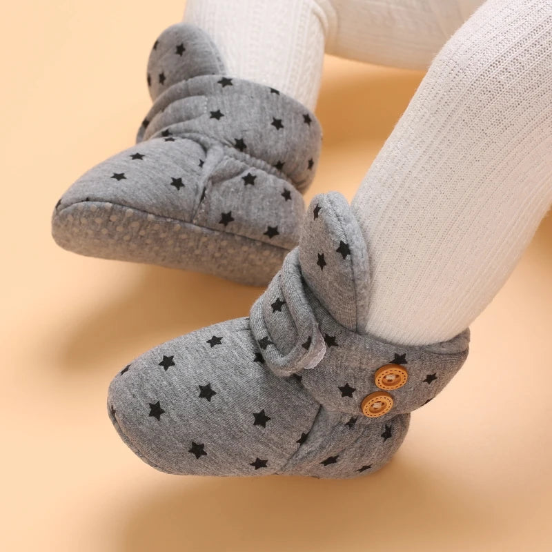 0-18M  Plush Ankle Boot
