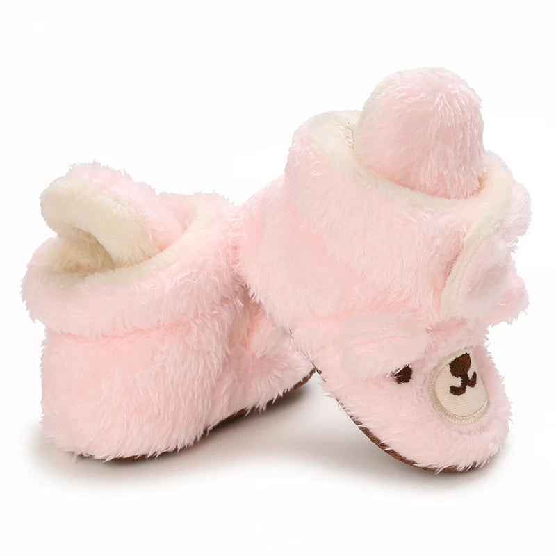 0-18M  Plush Ankle Boot