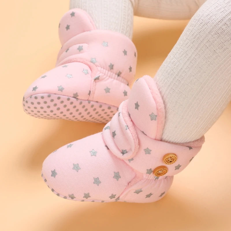0-18M  Plush Ankle Boot