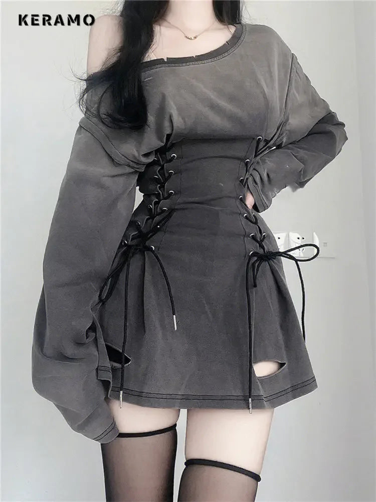 Bandage Slim Corset Dress