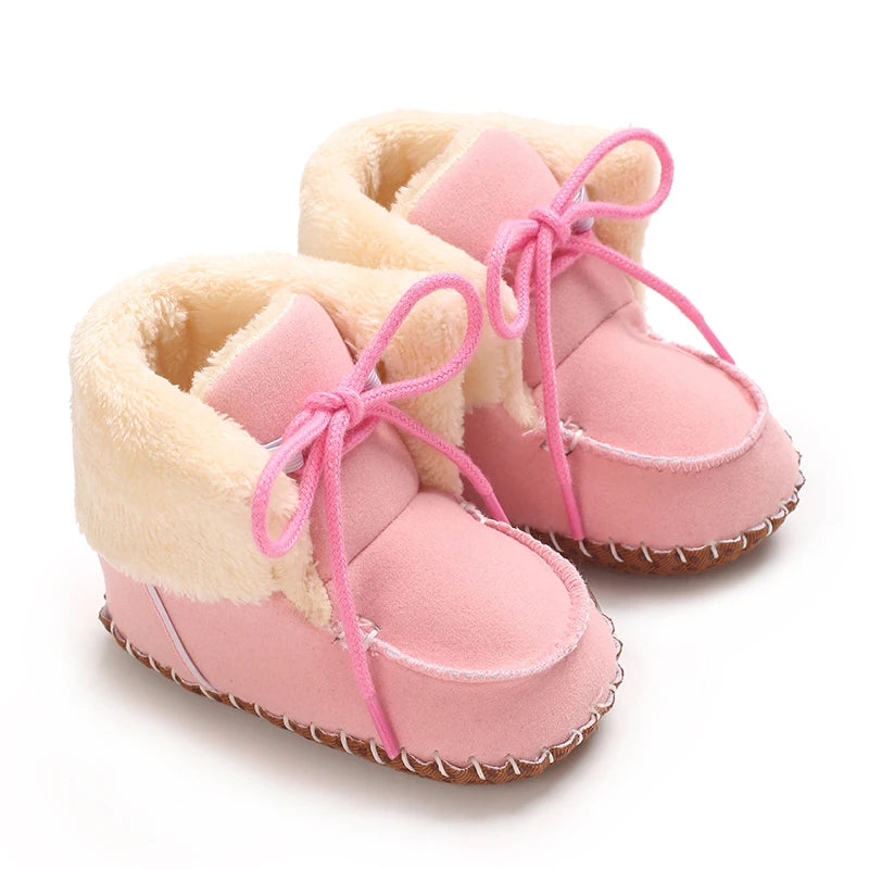 0-18M  Plush Ankle Boot