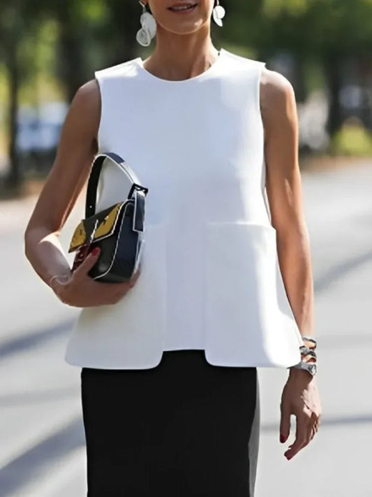 Round-Neck Loose Casual T-shirts