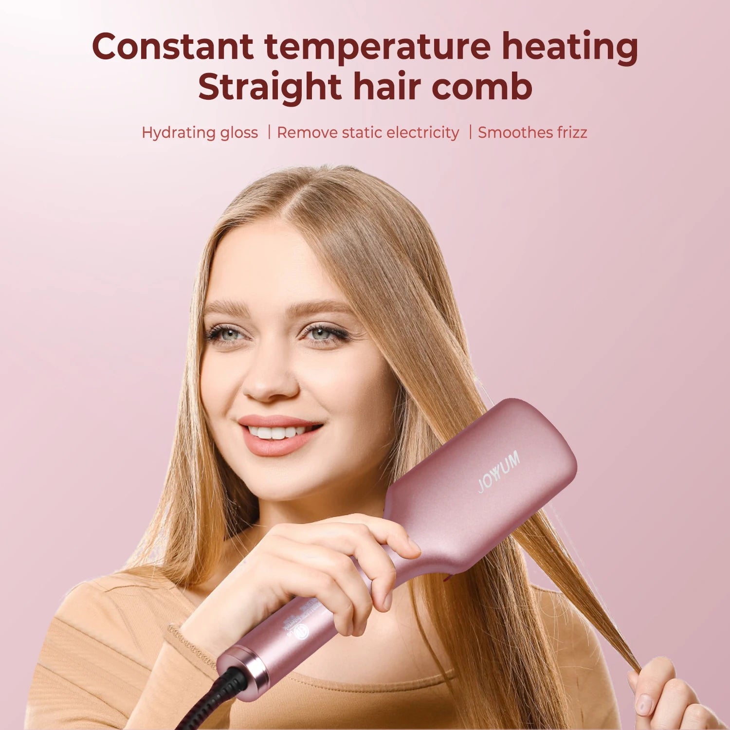 Electric Hair Straightening Brush - My Store