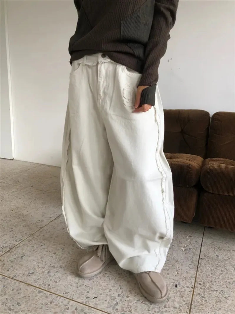 Casual Loose Oversized Wide Leg Jeans