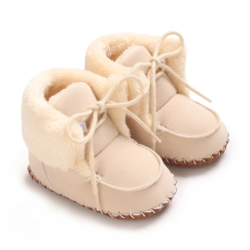 0-18M  Plush Ankle Boot