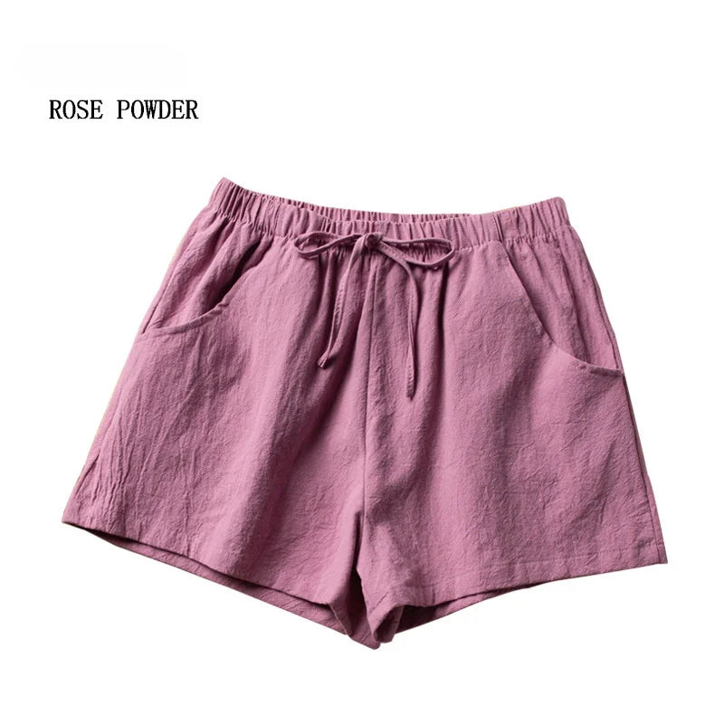 Casual Linen Shorts
