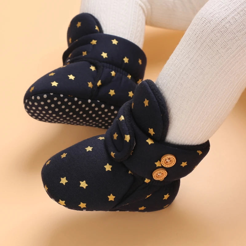 0-18M  Plush Ankle Boot