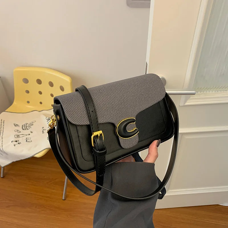 Patchwork Crossbody Purse