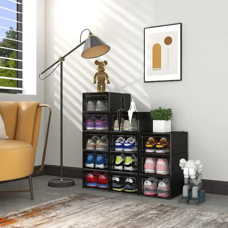 12 Pack Shoe Organizer