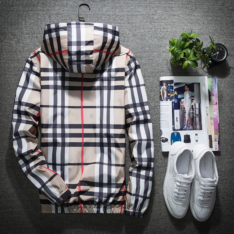 Classic Plaid Breath Jacket