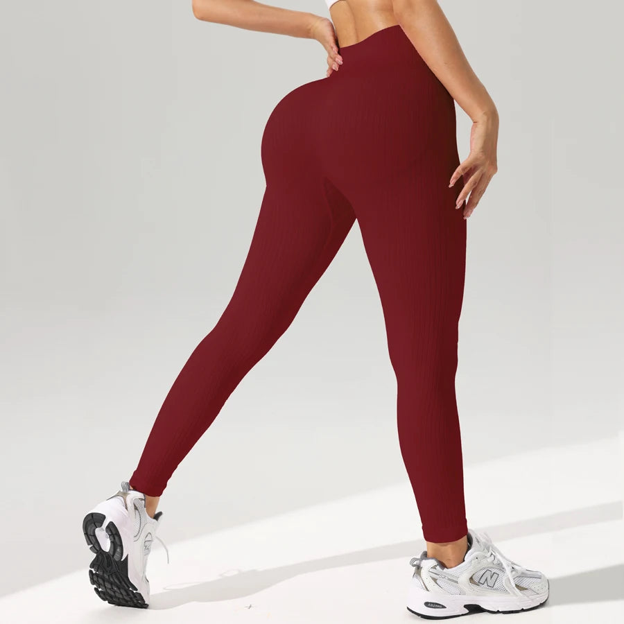 Seamless Yoga Pants w/Tummy Control