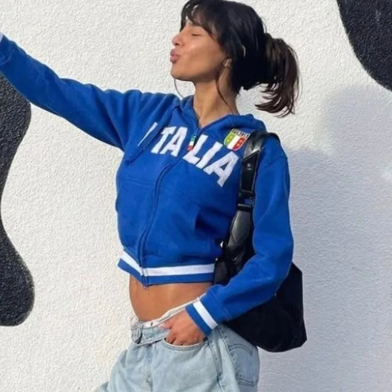 Vintage Zip Up Sweatshirt