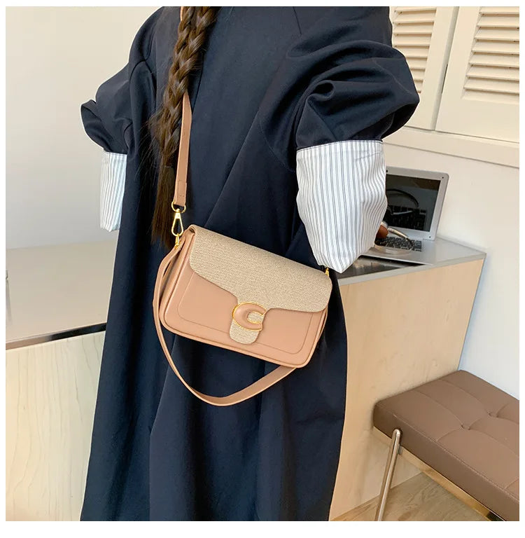 Patchwork Crossbody Purse