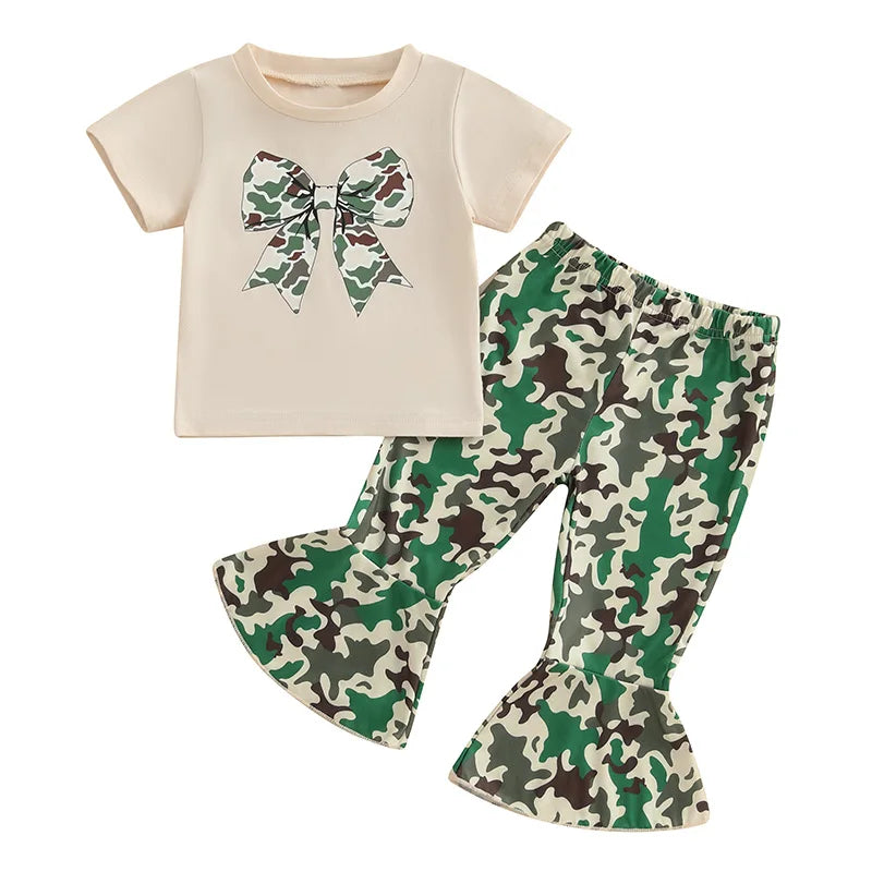 Floral Print Ruffle Short Sleeve 2 Piece Set