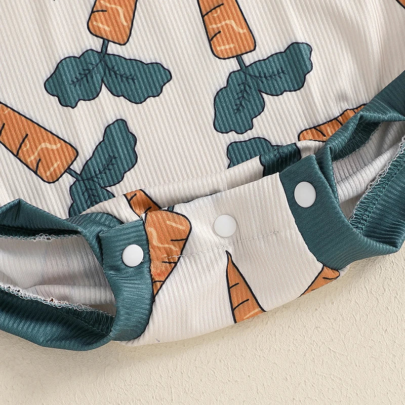 Short Sleeve Romper with Hooded Ears for Infant