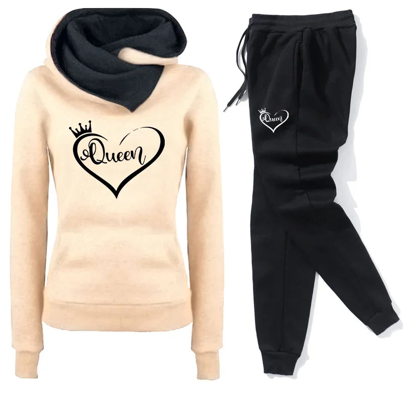 Casual Sweat Pant Long Sleeve Pullover