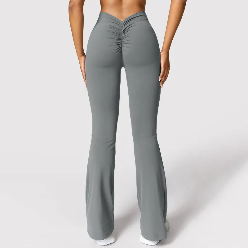 Women V-back High Waist Gym Pant