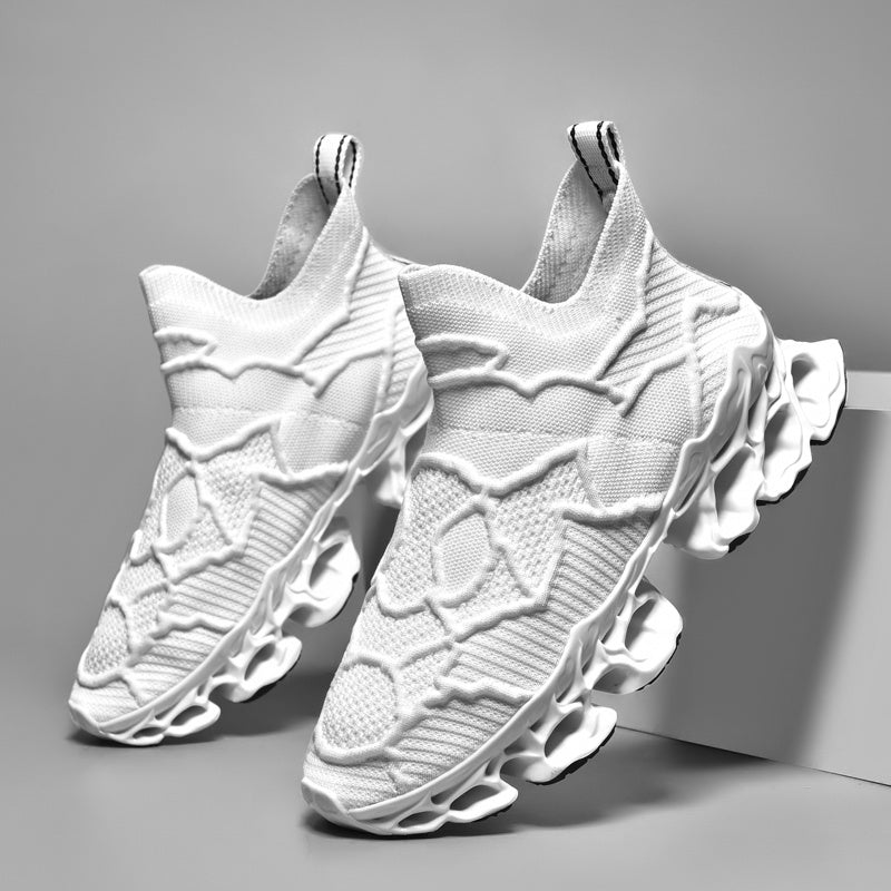 Mens Lightweight Breathable, Shock-Absorbing Comfort Running Shoe